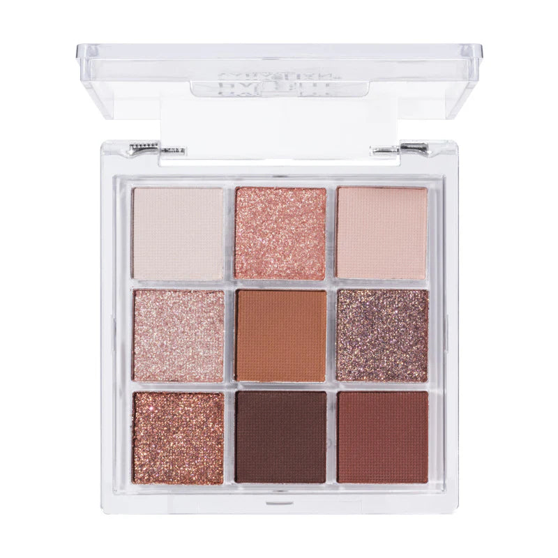 SP 9-Color Eyeshadow Palette - Matte and Shimmer Finish