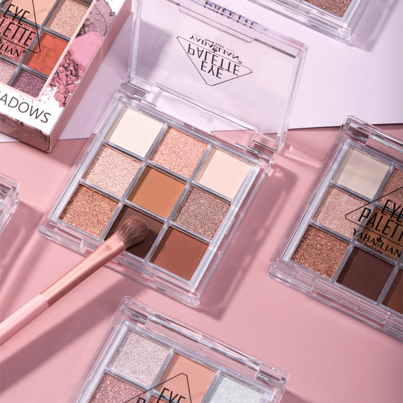 SP 9-Color Eyeshadow Palette - Matte and Shimmer Finish