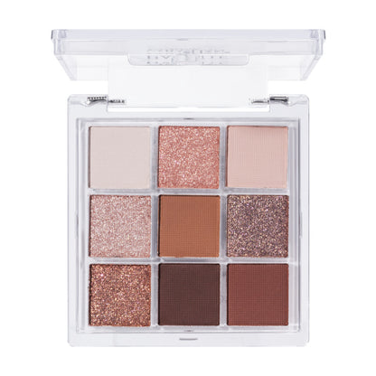 SP 9-Color Eyeshadow Palette - Matte and Shimmer Finish